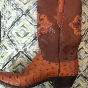 Ostrich Boots